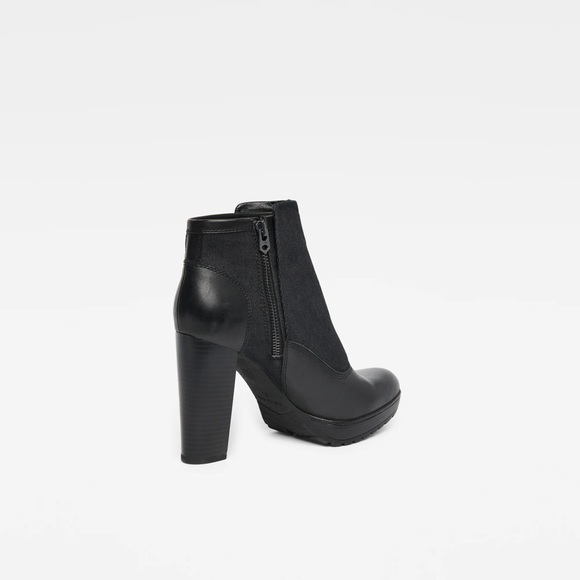 G Star RAW Guardian Boot WMN BLK US 6 EU 37 Worn1x - Picture 10 of 13